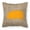 Multi, variant on Hippopotamus Burlap and Orange Indoor & Outdoor Decorative Fabric Pillow - 18 x 18 in.
