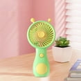 thumbnail image 4 of PONPRNGY Mini Personal Fan Handheld, Small Portable Handheld Fan, Battery Operated, USB Rechargeable Face Makeup Lashes Desk Fan, for Women, Men, Indoor, 4 of 6