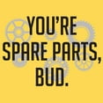 thumbnail image 3 of You're Spare Parts Bud - Funny Comedy Canada TV Show T Shirt - Medium - Daisy, 3 of 7
