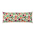 thumbnail image 2 of Lsque Vegetables Body Pillow Case Cover,Ultra-Soft Microfiber Bed Pillow Cases 20x54 inches,Elegant Bedding,Breathable Durable Pillow Cover with Envelope Closure, 2 of 8
