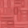 thumbnail image 1 of Ahgly Company Indoor Square Patterned Ferrari Red Area Rugs, 6' Square, 1 of 1