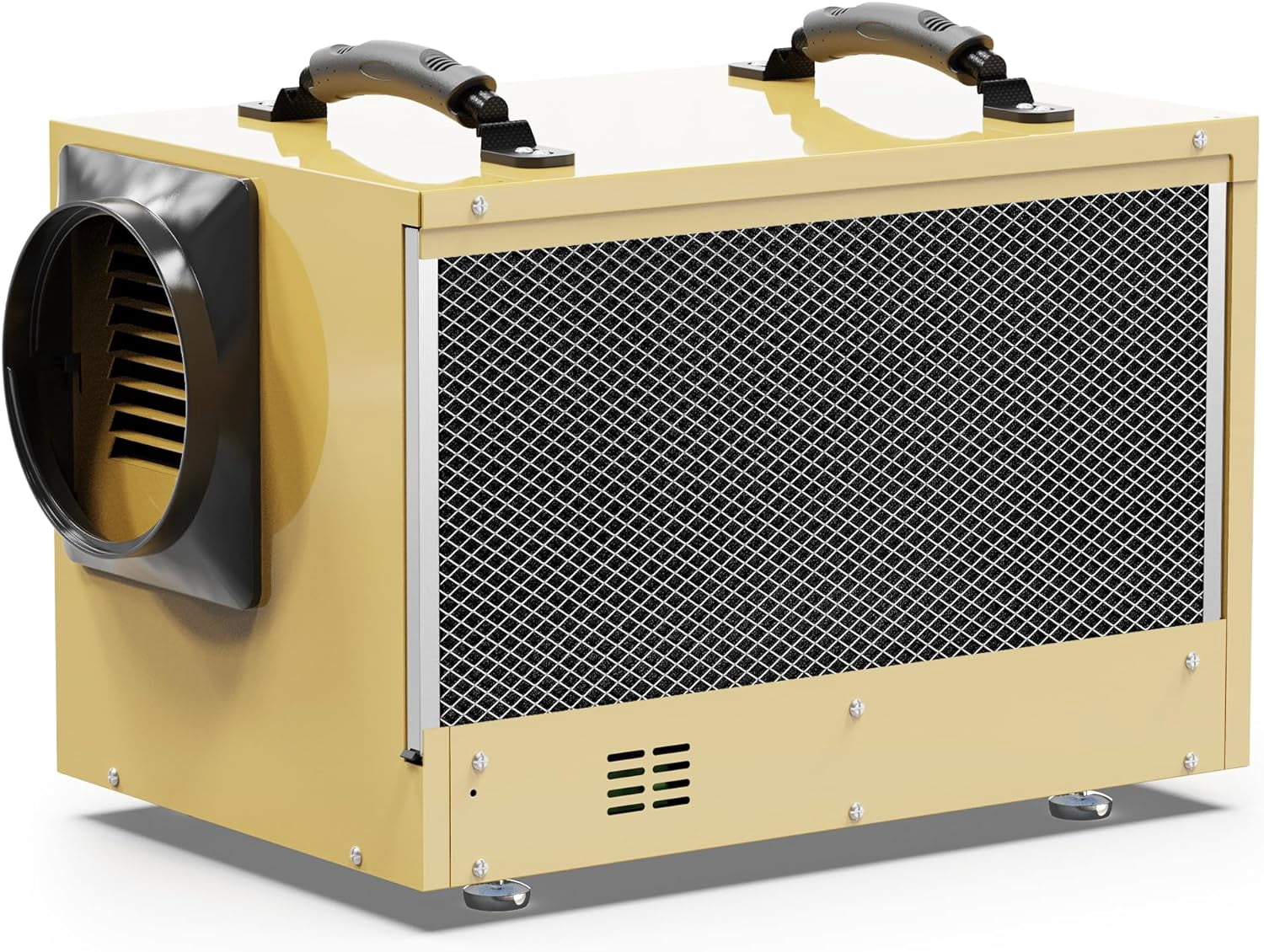 ALORAIR 120 PPD Commercial Dehumidifier, with Drain Hose for Crawl Spaces, Basements, Industry Water Damage Unit, cETL Listed, Compact, Auto Defrost Crawlspaces Dehumidifiers, Up to 1,300 sq.ft,Gold