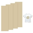 thumbnail image 1 of Uxcell 4 Hojas de Vinilo Puff 3D Transferencia de Calor 12x3.4 Pulgadas Beige para Camisetas y Proyectos de Tela DIY, 1 of 7