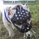 thumbnail image 3 of Short Snout Dog Muzzle,soft Silicone Adjustable Breathable Bulldog Muzzle For French Bulldog Shih Tzu And Pug For Biting Chewing Training, 3 of 4