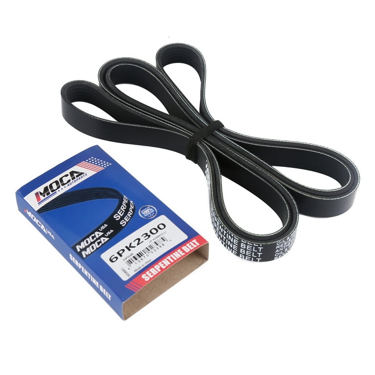 MOCA AUTOPARTS 6PK2300 Serpentine Belt Fit for 2005-2007