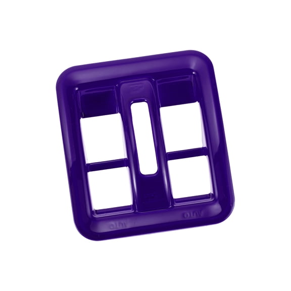 Unique Bargains 1 Pcs Dashboard Window Switch Button Cover Trim for Jeep Wrangler JK JLU & Unlimited 4 Door 11-17 Center Console Window Button Switch Trim ABS Purple
