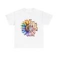 thumbnail image 2 of Be Careful Who You Hate It Be Someone You Love LGBT T-Shirt ID-0520-CHK3, 2 of 10