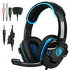 SADES SA-708 GT Stereo HiFi Gaming Headset Headphone with Microphone for PS4 Xbox360 PC Mac SmartPhone Laptop