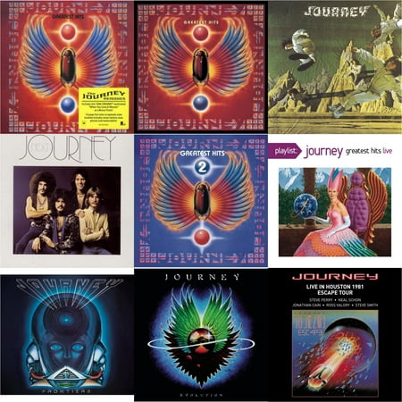 Greatest Hits & Greatest Hits & Journey & Next & Journey's Greatest Hits Vol.2 & Playlist: Journey Greatest Hits Live & Frontiers & Evolution & Live In Houston 1981: The Escape Tour [CD Bundle]