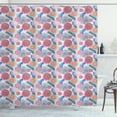 thumbnail image 1 of Ambesonne Dahlia Shower Curtain, Colorful Mexican Flowers, 69"Wx70"L, Multicolor, 1 of 3