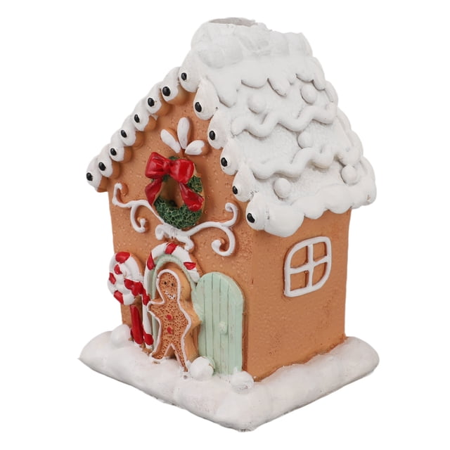 Desktop Christmas Gingerbread House Decoration, Classic Unique Widely Exquisite Christmas House Tabletop Decoration for Gift
