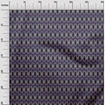 thumbnail image 2 of oneOone Cotton Poplin Fabric Geometric Ikat Decor Fabric Printed BTY 56 Inch Wide, 2 of 4