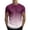 Purple, variant on Aihuaihua Mens Casual Ombre Athletic Shirts Big & Tall Short Sleeve Gradient Color Workout Graphic Tees T-Shirt Trendy Blouse Gold XL