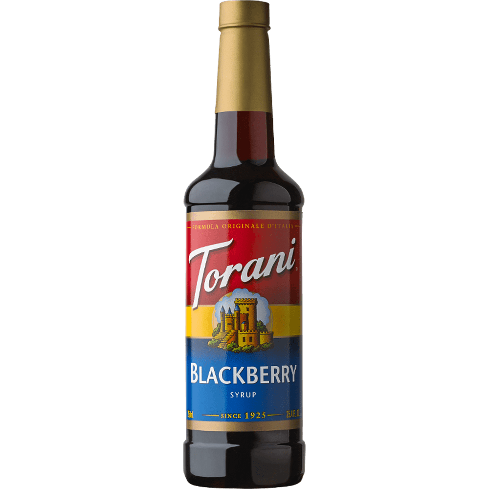 Torani Blackberry Syrup, Drink Mix, Handcrafted Soda Flavoring, 750ml