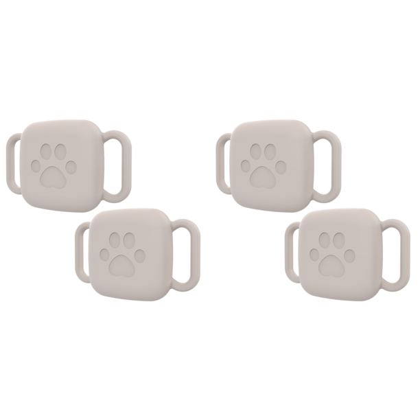 Funda Silicona 2 Piezas para Tile Mate 2022 2024 Tracer Collar Perro Gato (luz Estrella)