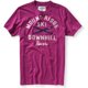 thumbnail image 1 of Aeropostale Mount Ridge Ski Race Camiseta gráfica para hombre, Púrpura, X-Large, 1 of 1