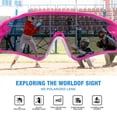 thumbnail image 3 of Gafas de Sol RIVBOS RYS007 Juveniles de Béisbol Polarizadas UV400 Rosadas, 3 of 6