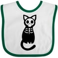 thumbnail image 3 of Inktastic Skeleton Cat Boys or Girls Baby Bib, 3 of 4