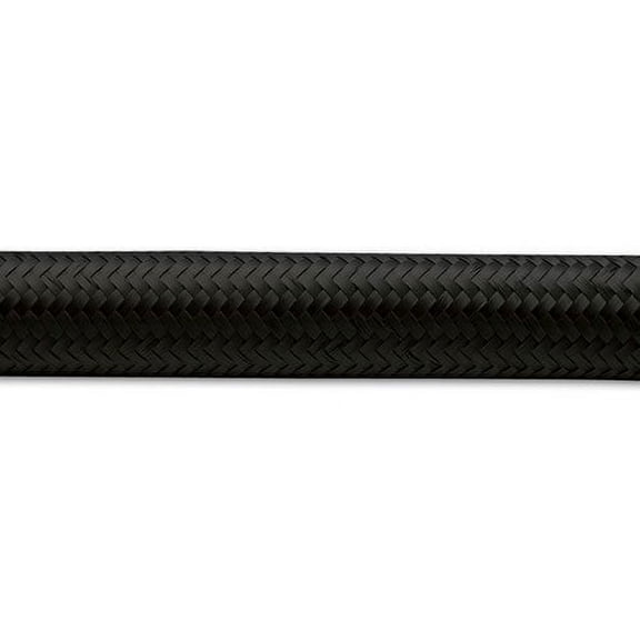 Vibrant Performance 11984 VIB11984 5FT ROLL OF BLACK NYLON BRAIDED FLEX HOSE; AN SIZE: -4AN; HOSE ID 0.22IN