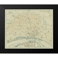 thumbnail image 2 of Baedeker 14x12 Black Modern Framed Museum Art Print Titled - Cologne Germany - Baedeker 1914, 2 of 5