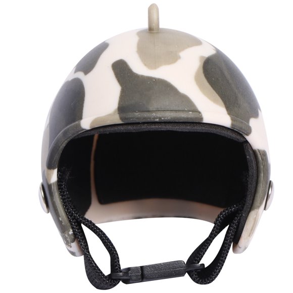 EeaseMX Casco de camuflaje divertido para pollo, equipo de protección para mascotas, protección contra el sol y la lluvia, accesorios para disfraces, aves, gallinas y suministros para mascotas.
