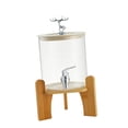 thumbnail image 3 of simhoa Glass Drink Dispenser 3.5L Cold Beverage Dispenser for Punch Water Daily Use Deer, 3 of 8
