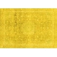 thumbnail image 1 of Ahgly Company Indoor Rectangle Abstract Yellow Modern Area Rugs, 8' x 10', 1 of 4