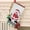 C, variant on Extra Large Christmas Stocking 12.4" - Heavy Duty Santa Sock for Fireplace/Tree Decor (Jumbo Gift Candy Bag with Hanging Loop)