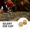 thumbnail image 3 of HLONK 2Pcs Metal Brass Dice for RPG Poker Party Board Game, 3 of 10