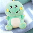 thumbnail image 1 of Bonito Juguete de Peluche de Dinosaurio, Juguete de Peluche de Dinosaurio, Muñeco de Peluche, Animal de Peluche para Sala de Estar, Estante, Decoració Verde CUTICAT Juguetes de animales de peluche, 1 of 8