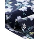 thumbnail image 5 of Vestido Casual de Verano Floral con Volantes y Manga Corta para Mujeres INSPIRE CHIC en Azul Marino, 5 of 6