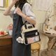thumbnail image 4 of 2uds. Mochila Casual Fashion Kawaii 10.23x9.44x3.54in para regalo al aire libre Negro, 4 of 5