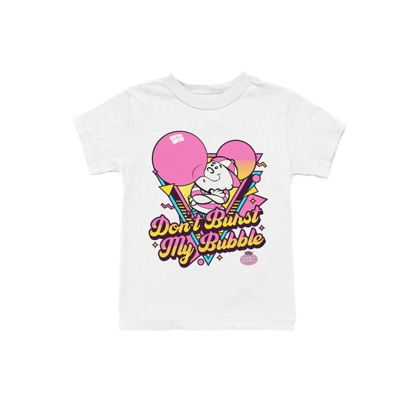 Officially Licensed Dubble Bubble Retro Gum Cartoon Youth's T-shirt