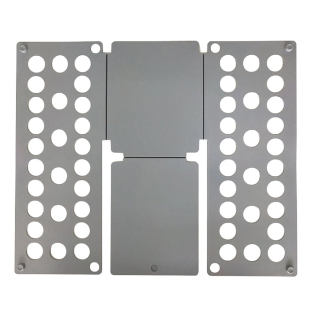 Tabla plegable de plástico para ropa, herramienta fácil y rápida de almacenamiento en el hogar para carpeta de camisas para niños