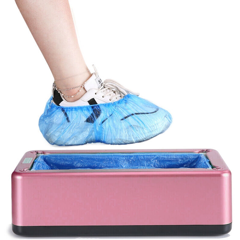 Automatic Shoes Cover Sleeve Dispenser Box Machine Disposable Shoe Film