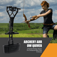 Universal Archery Quiver For Compound Bow Hold 6 Arrows