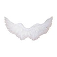 thumbnail image 1 of Alas de ángel de utilería para espectáculos infantiles y de adultos, ideales para fiestas. Alas de diablo. Blanco, 1 of 9