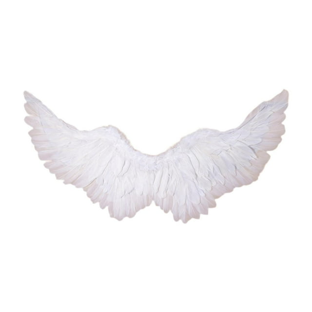 Alas de ángel de utilería para espectáculos infantiles y de adultos, ideales para fiestas. Alas de diablo. Blanco