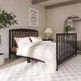 thumbnail image 7 of Dream On Me Odelle 5-in-1 Convertible Crib, Converts from Baby Crib to Toddler Bed, Daybed, Kids Bed and Full Size Bed, Three Adjustable Mattress Heights, Matte Black, 7 of 7