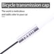 thumbnail image 4 of Advancent Piezas de tapa de Cable de cambio de freno de bicicleta de 4mm, cubierta de carcasa para bicicletas de montaña y carretera, Kit de Ciclismo Plata 6 piezas, 4 of 6