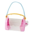 thumbnail image 5 of Guinea Pig Pet Travel Outgoing Cage Sugar Glider Gerbil Hamster Carrier Cage Pink, 5 of 8
