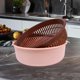 thumbnail image 5 of Cesta Coladora Grande de Plástico para Fregadero | Colador Doble para Frutas y Verduras | Material Apto para Uso Alimentario | Utensilio de Cocina de 25,4 X 22,9 X 8,9 Cm para Lavar y Almacenar, 5 of 6