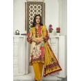 thumbnail image 6 of Pakistani Linen Salwar Kameez Indian Dresses for Women Ready to Wear 3 Pieces (Large, Honey), 6 of 6