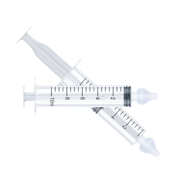 Aspirador Nasal Para Bebés, 2 Piezas, Tubo De Limpieza De Nariz Profesional, Dispositivo De Enjuague Corporal, Jeringa De Limpieza Segura De 10Ml Para El Cuidado De Los Bebés Speravity BA001036-00