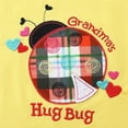 thumbnail image 3 of HILEELANG Little Girl Summer Short Clothes Sets Outfits Cotton Yellow Ladybug Tee Shirts Shorts Playwear 7T, 3 of 5