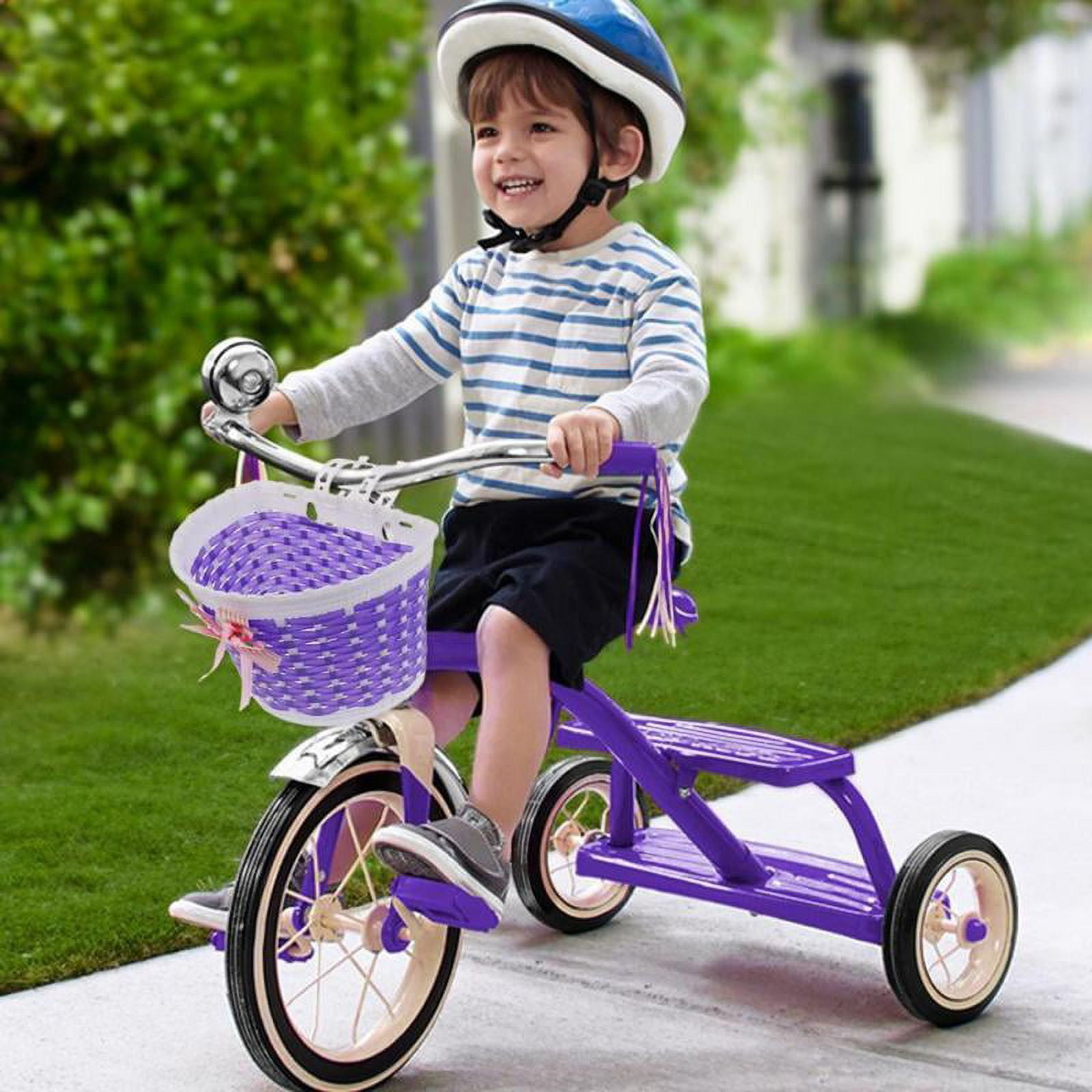 Plastic Bicycles Basket Handlebars Basket Childrens Bicycles Tricycle