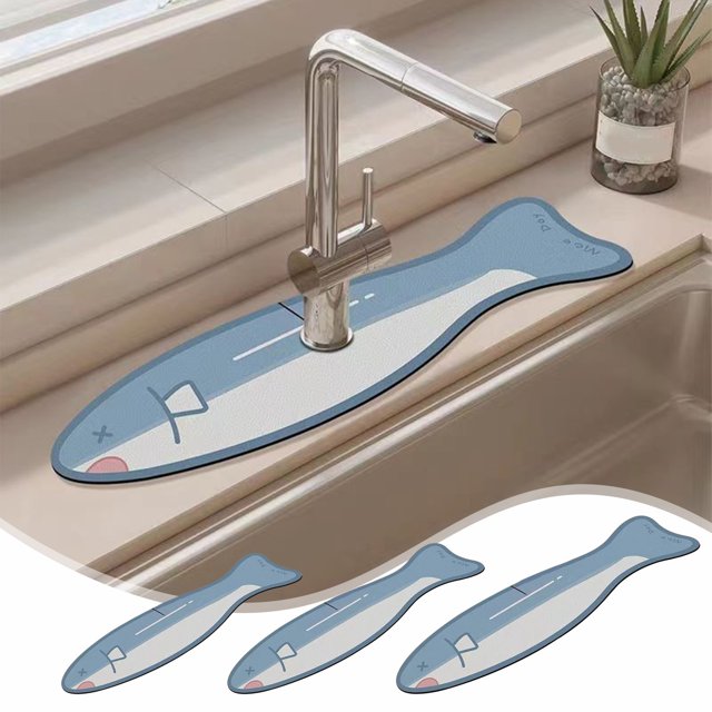 onlyliua Ofertas Del Día Liquidación Alfonbrilla de Drenaje para Grifos - Alfonbrilla de Drenaje Autoabsorbente para Encimeras de Cocina - Protective Absorbentes para Fregaderos y Encimeras Que Atrap