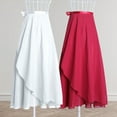 thumbnail image 5 of Women Chiffon Ballet Wrap Skirt Asymmetric Long Dance Skirt Skate Over Scarf Skirts Tutu Dance Skirt for Ballets Dance, 5 of 8