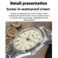thumbnail image 5 of ADDIESDIVE Men's Diver Watch - 100m Waterproof Quartz Watch with Sapphire Crystal Stainless Steel Luxury Watch for Men, 5 of 7