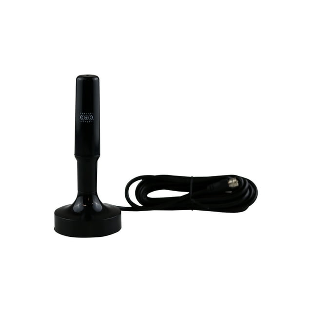 Antena De Tv Digital Para Interiores 1080p Con Iman Compacta